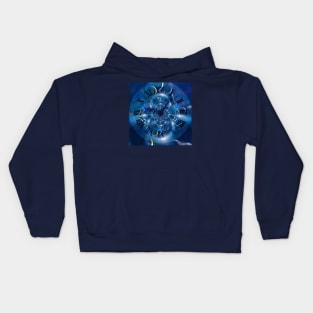 Illusion of time Kids Hoodie